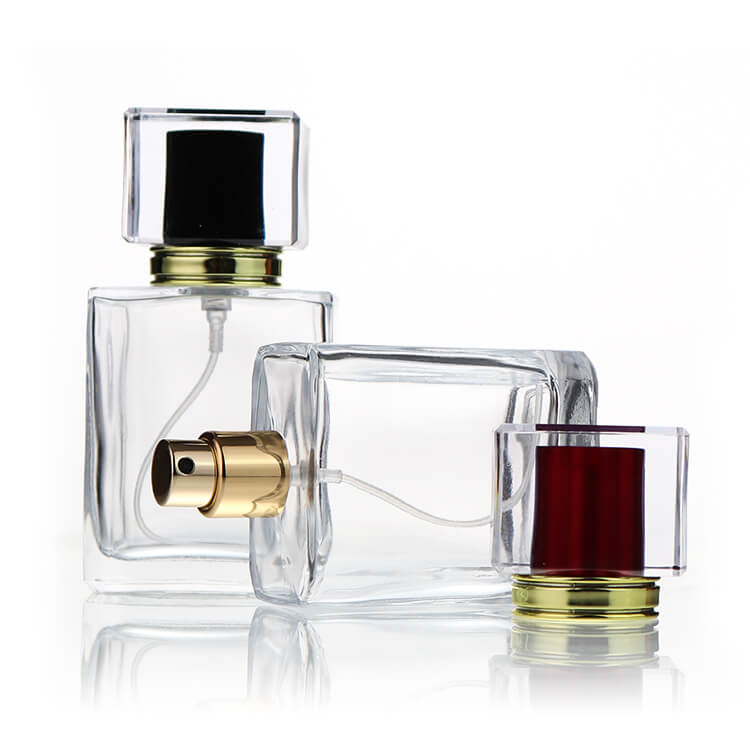 glass perfume container