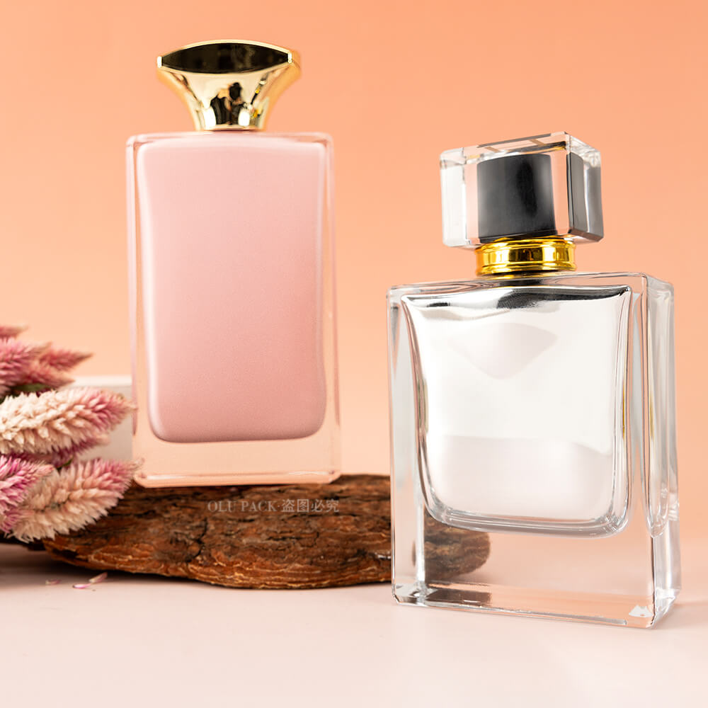 inner sprayed perfume bottle