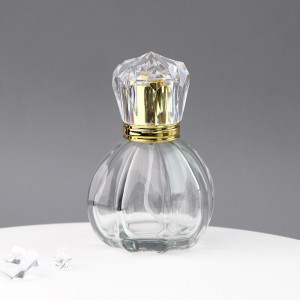 60ml Unique Empty Clear Sprayer Women’s Glass Perfume Bottle