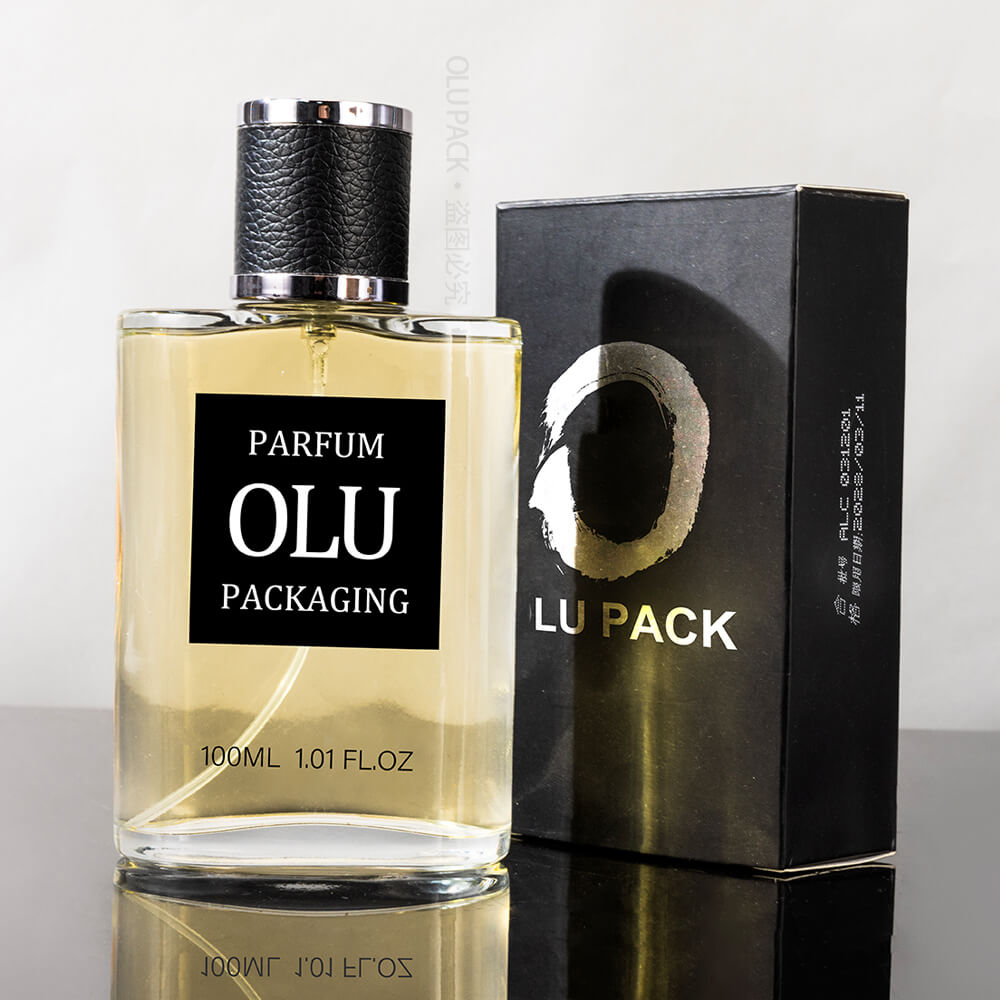 perfume bottle with package