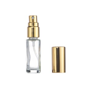 5ML Mini Perfume Sample Glass Bottle with Sprayer Cap