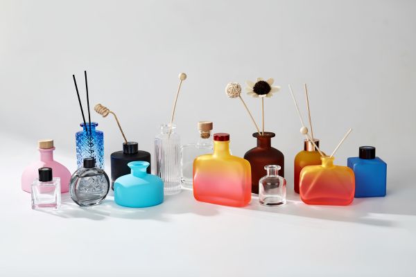 reed diffuser glass bottle