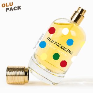 30/50/100ml Round Thick Bottom Clear Glass Perfume Bottle