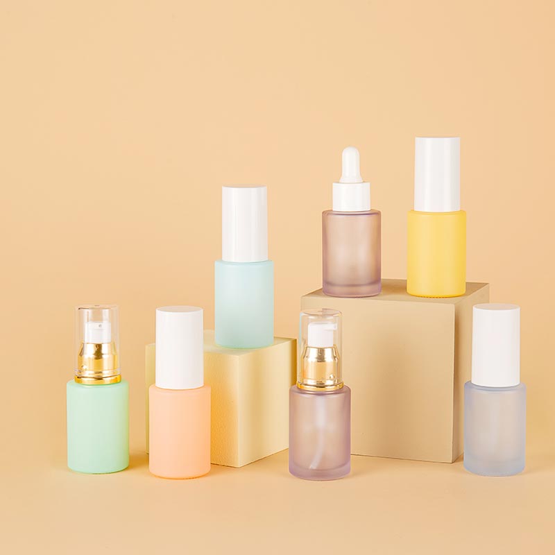 skincare glass bottles