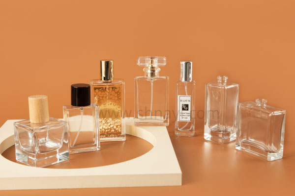 square glass perfume bottles