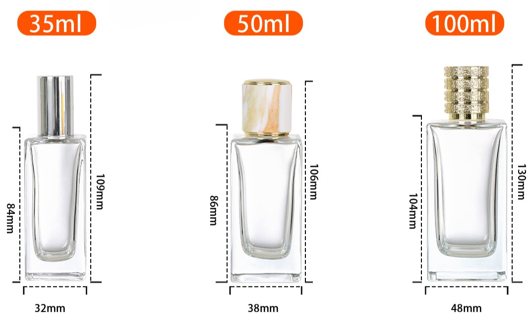 square thick bottom High-Transparency Glass-capacity