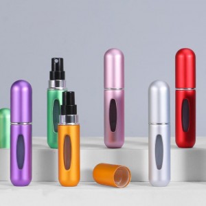 China Wholesale Mini Glass Perfume Bottles Factory – 
 Mini 5ml Colored Travel Perfume Bottle Sub Fragrance Atomizer – Nayi