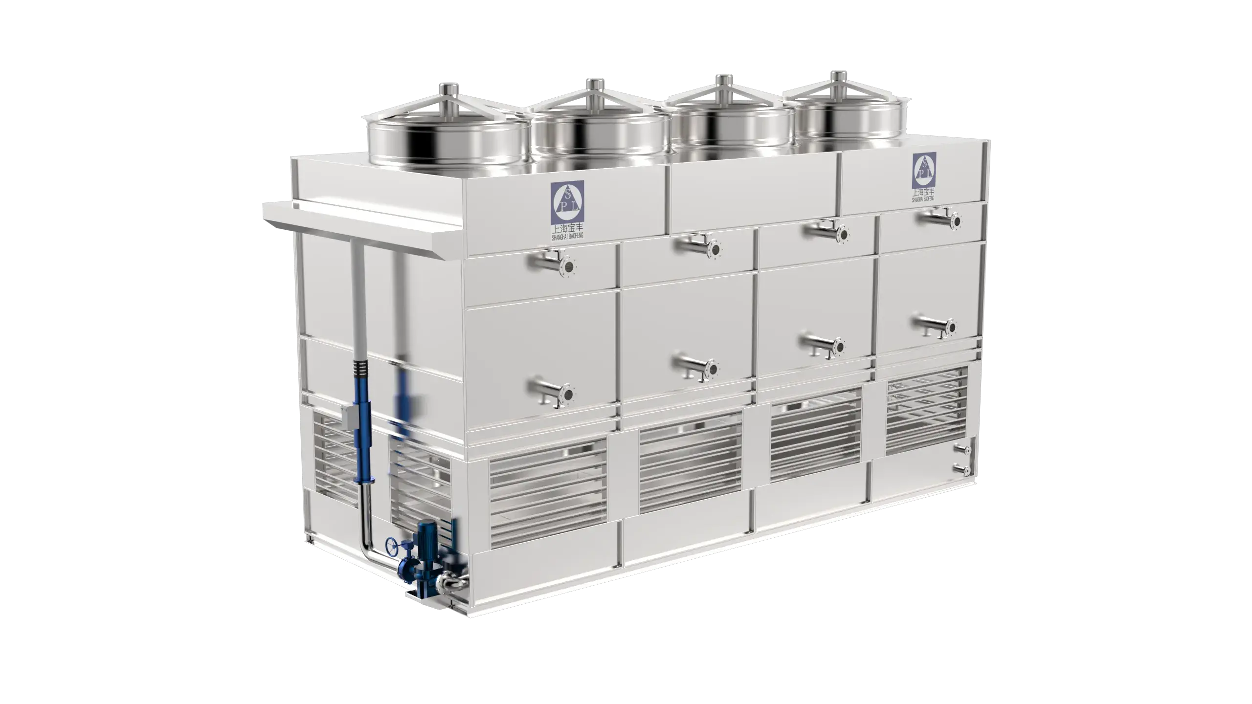 SPL-N Counterflow Evaporative Condenser Counter Flow