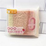 Wanli Food Edgeless Toast Bread With Strawberry Flavour -