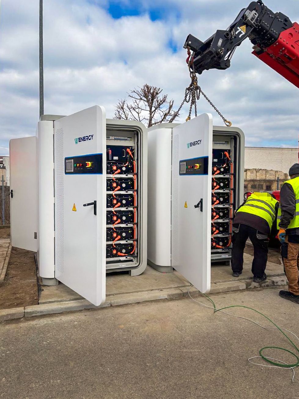 Rūpnieciskās enerģijas uzglabāšanas projekts