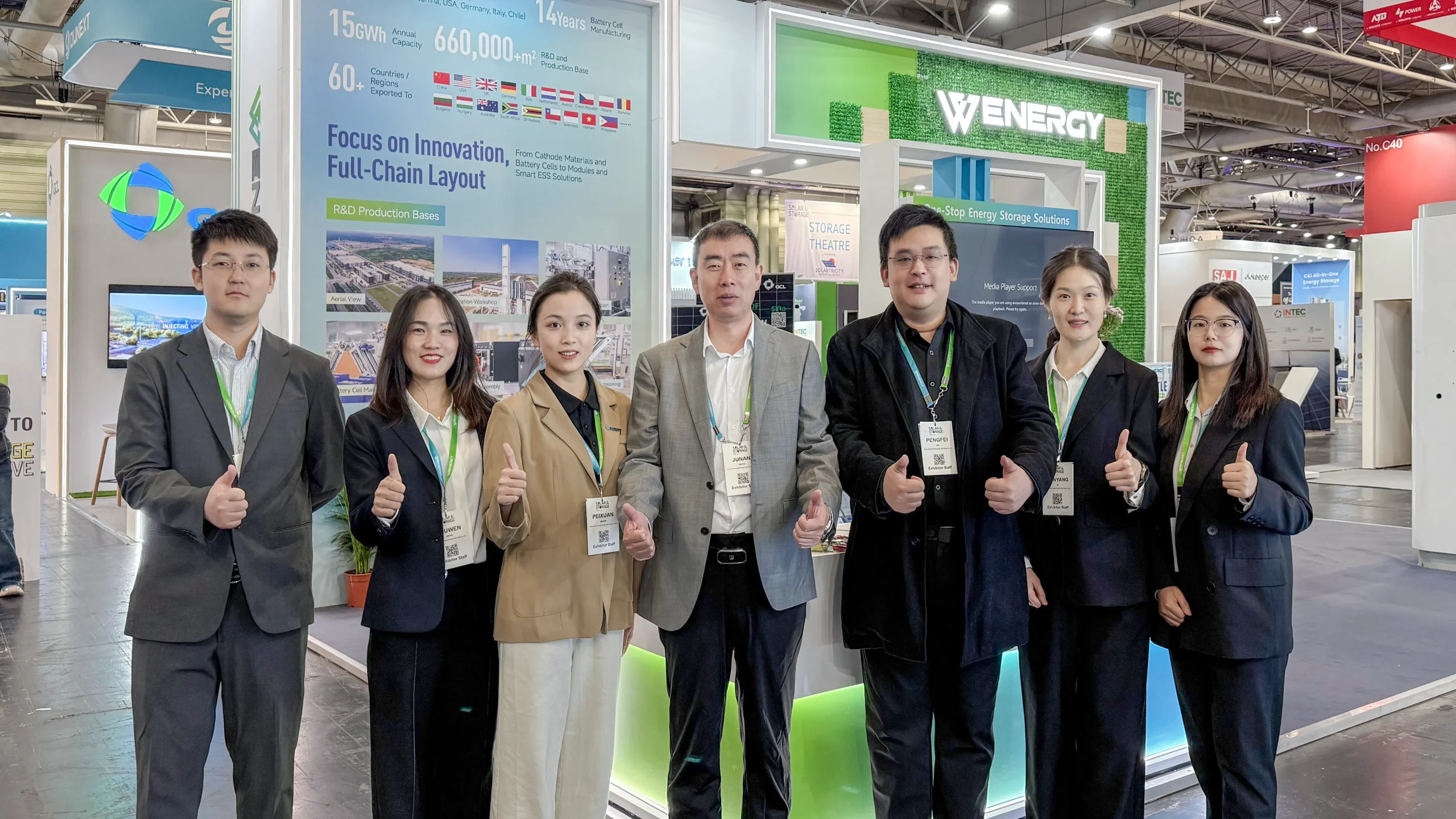  Wenergy Shines at Solar & Storage Live UK 2025, Showcasing Comprehensive Energy Storage Solutions