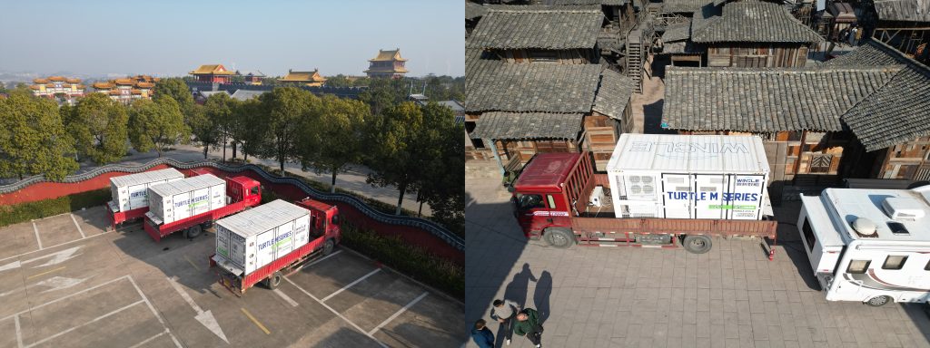 پروژه Hengdian World Studios Mobile ESS