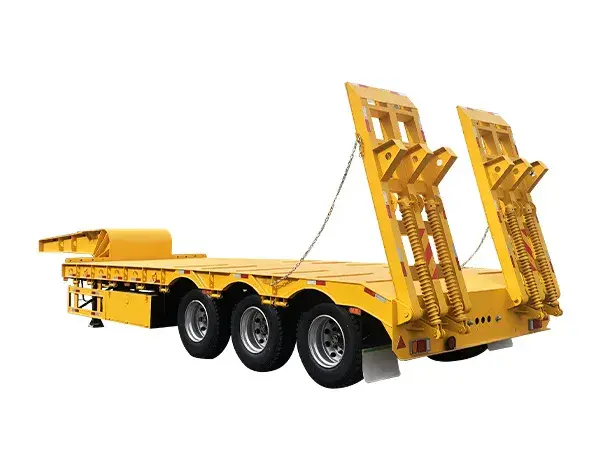 LOW FLATBED SEMI-TRAILER