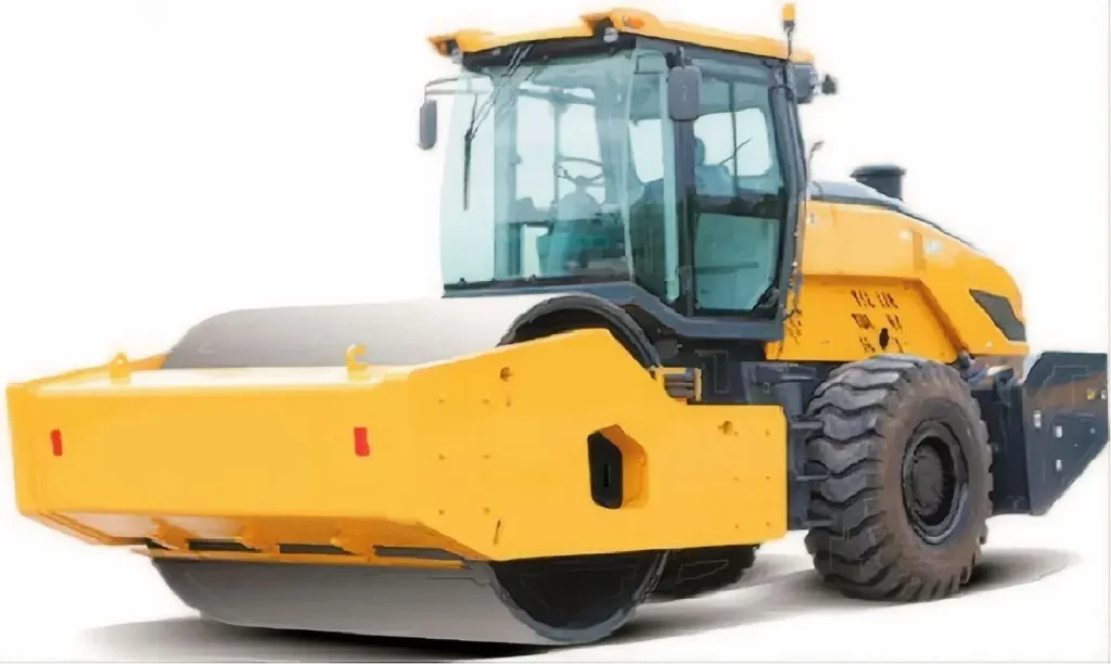 MEDIUM-SIZED ROAD ROLLER