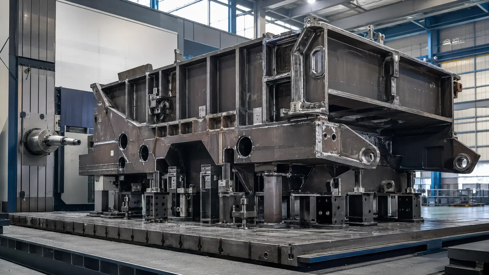 What CNC Machining Setup Fits Mining Weldments?