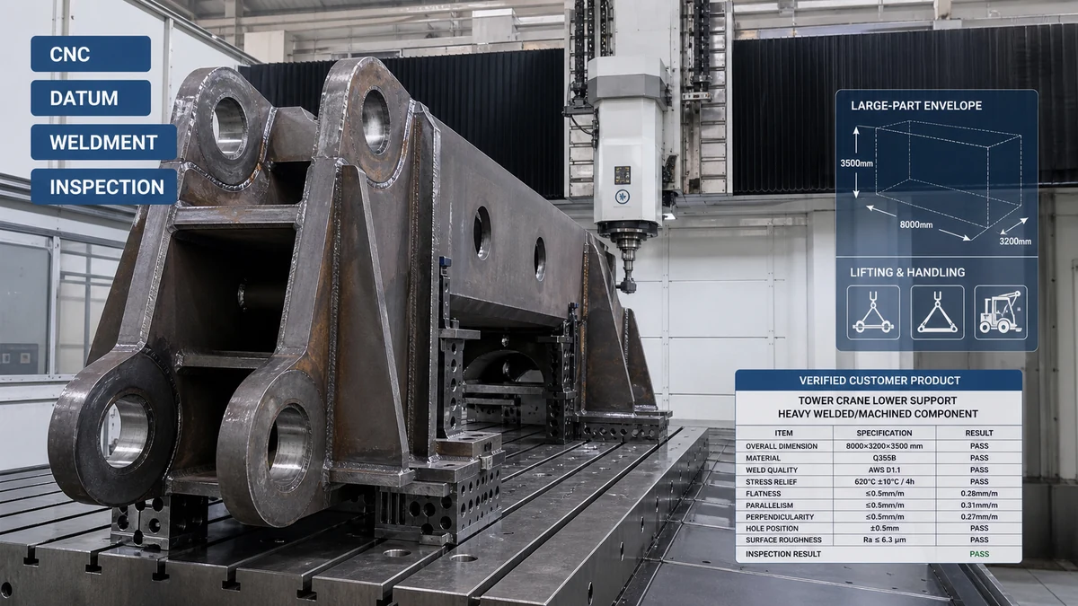 How Should OEMs Qualify a Large-Part CNC Machining Manufacturer for Welded Structures?