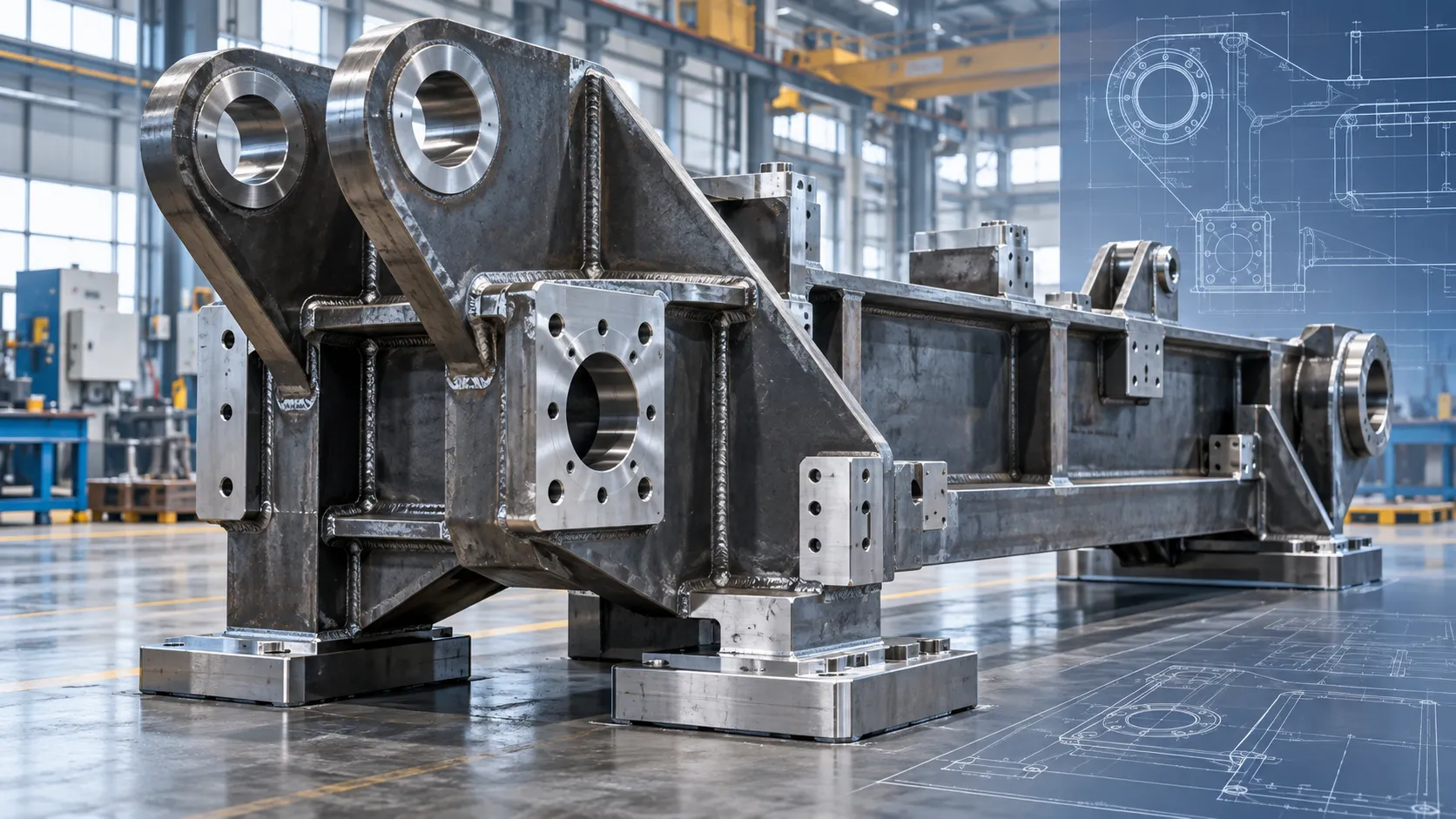 Why Critical Interfaces Should Be Defined Before Machining a Heavy Welded Structure