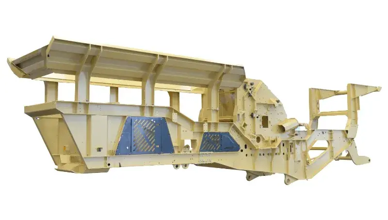 Mobile Crushing Vehicle Frame