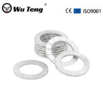 Double layered self-locking washer