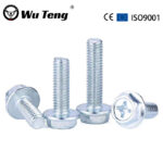 Cross concave brain pad screw