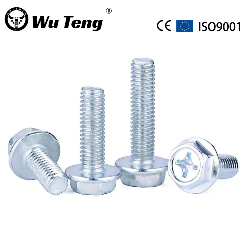 Cross concave brain pad screw