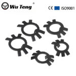 Tab washer for round nuts high strength