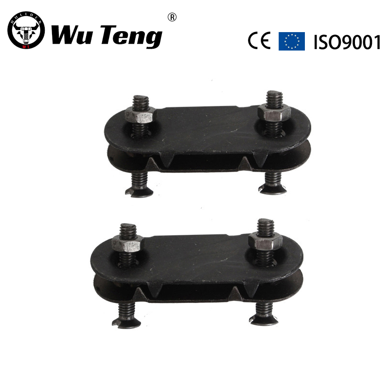 Belt bolt with clamp plate