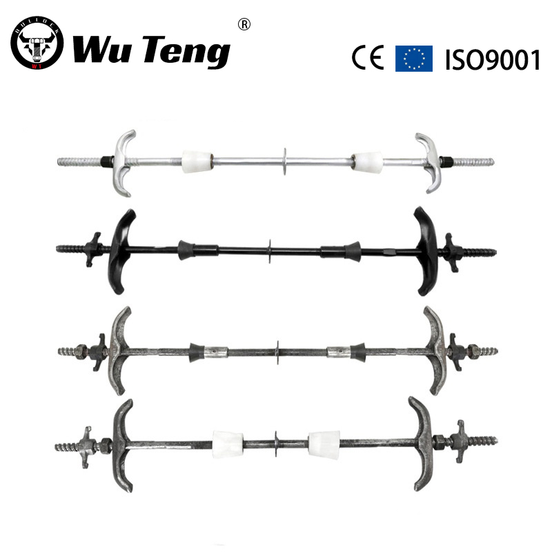 Building three section water stop screw