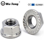 High Quality Galvanized Steel Flange Nuts Fasteners With Polished Finish For Automotive Mining & Heavy Industries - Handan Wuteng Engineering Materials Co., Ltd.