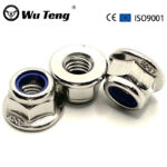 M3 M4 M5 M6 M8 M10 M12 M14 M16 DIN6926 Stainless Steel 304 Nylock Nut Flange Nylon Insert Locking Nuts - Handan Wuteng Engineering Materials Co., Ltd.