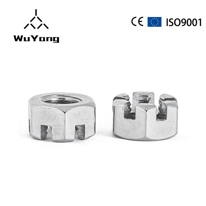 GB58 slotted nut M27 * 3 high-strength flowering nut anti loosening, customizable