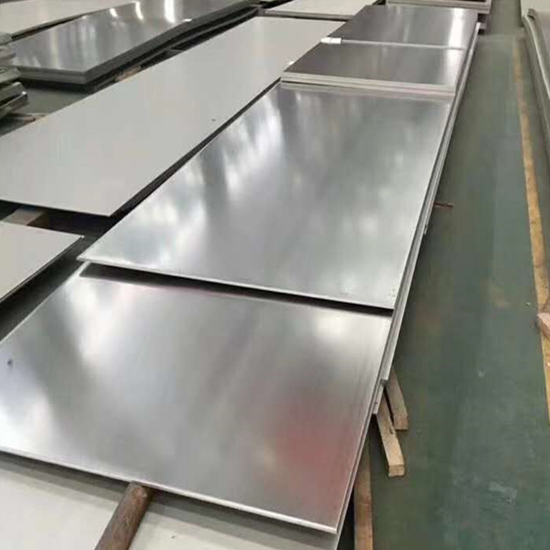 254 stainless steel brushed plate