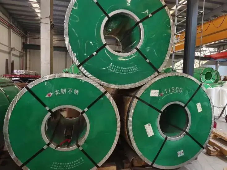 Stainless steel coil for processing and distribution