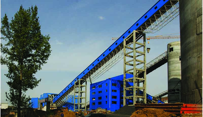 Shanxi Daning Coal Mine Grid Structure Trestle Bridge