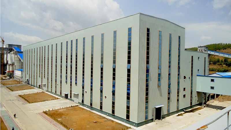 The main workshop of the coal preparation plant of Pangpangta Mine, Lvlin Energy and Chemical Co., Ltd., Huozhou Coal Electricity Group