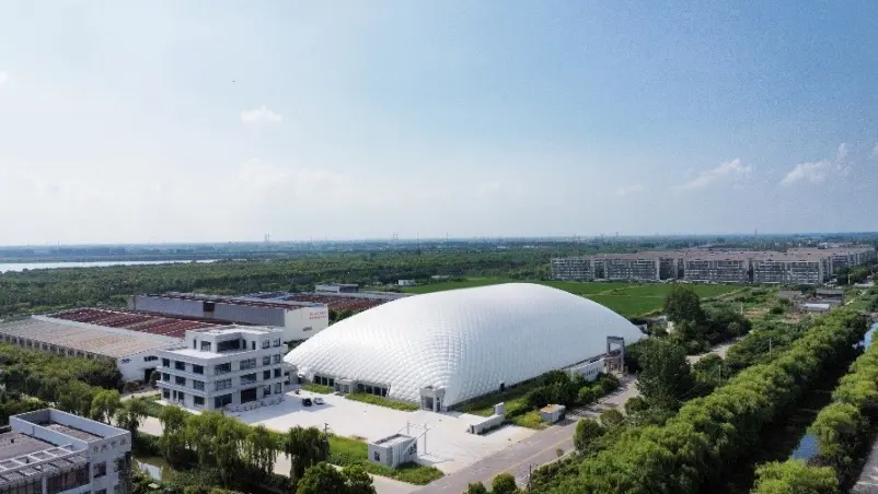 Shanxi Aluminum Ore Yard Enclosure Project
