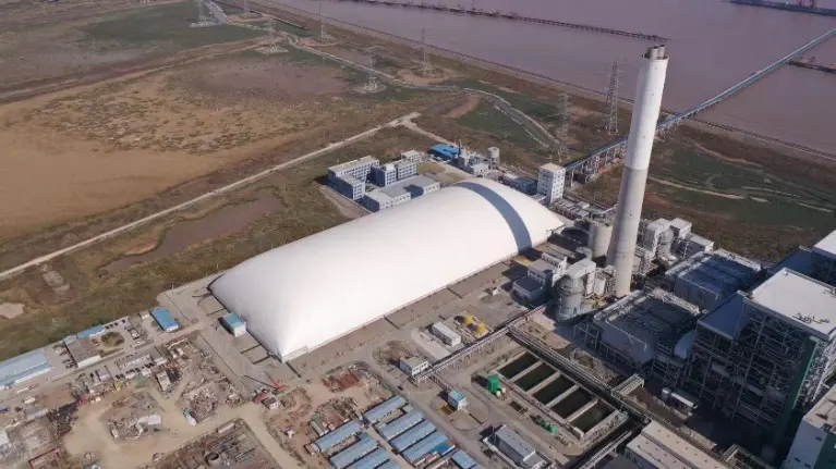 Shuangchang Bulk Cargo Yard Membrane Environmental Protection Enclosure Project