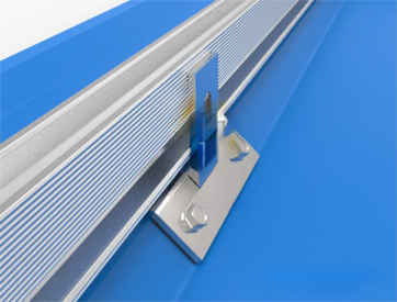 BAPV trapezoidal wave – peak color steel plate roofing system