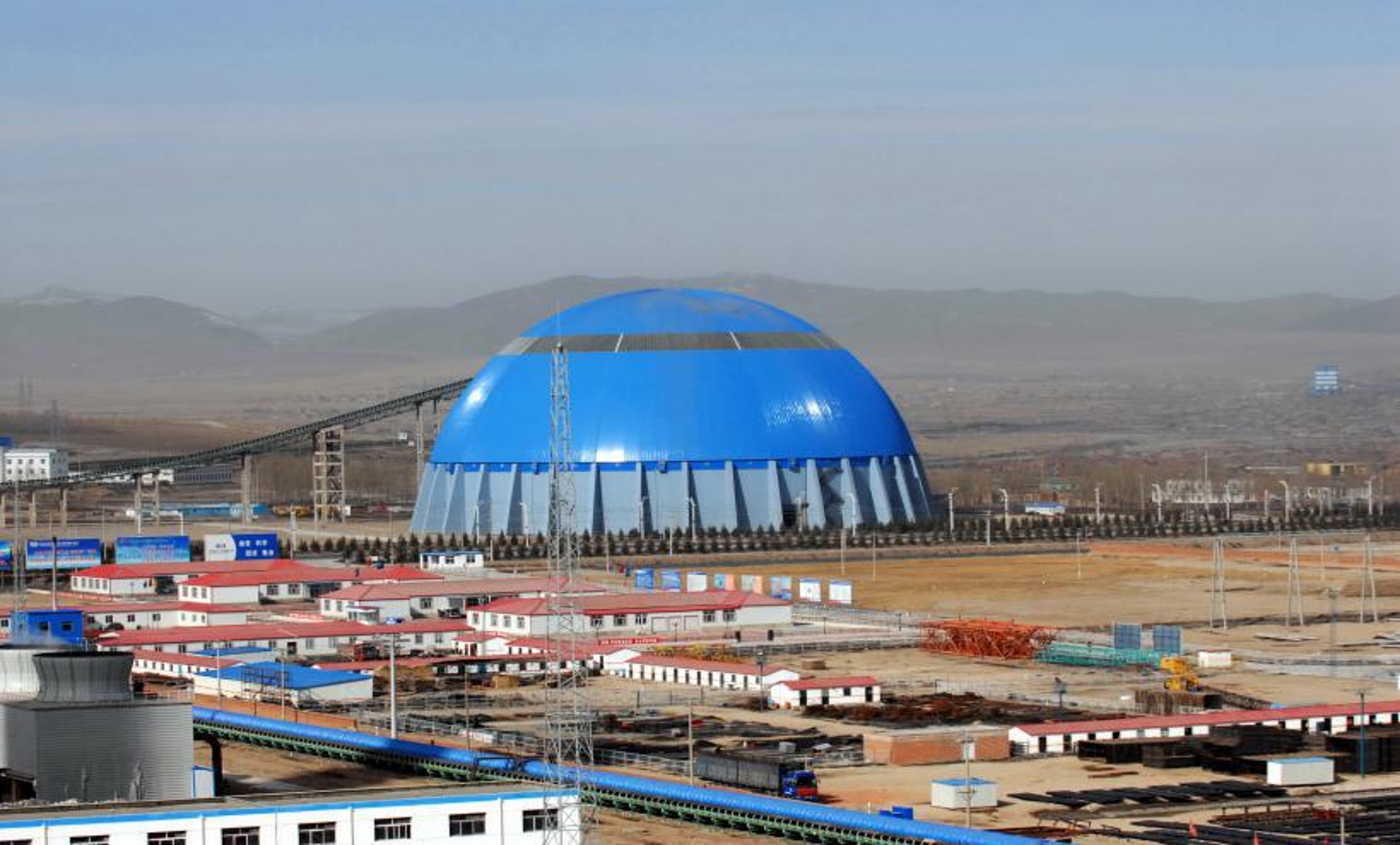 CLP voted Huolinhe 200000 tons of coal storage bunker