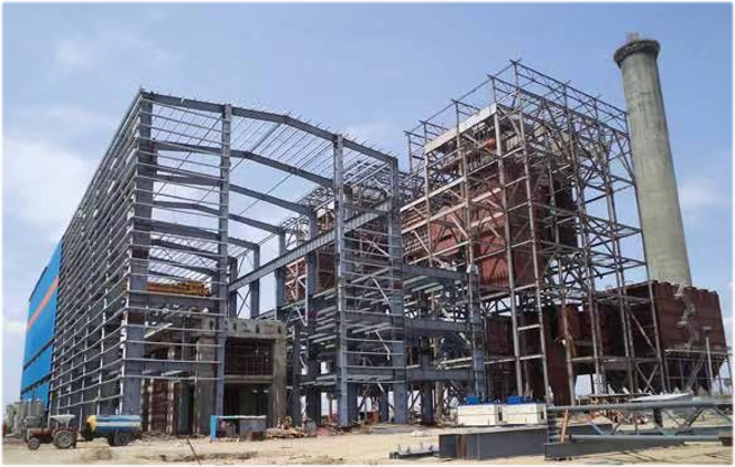 TG Building of IND-BARATH Power Plant