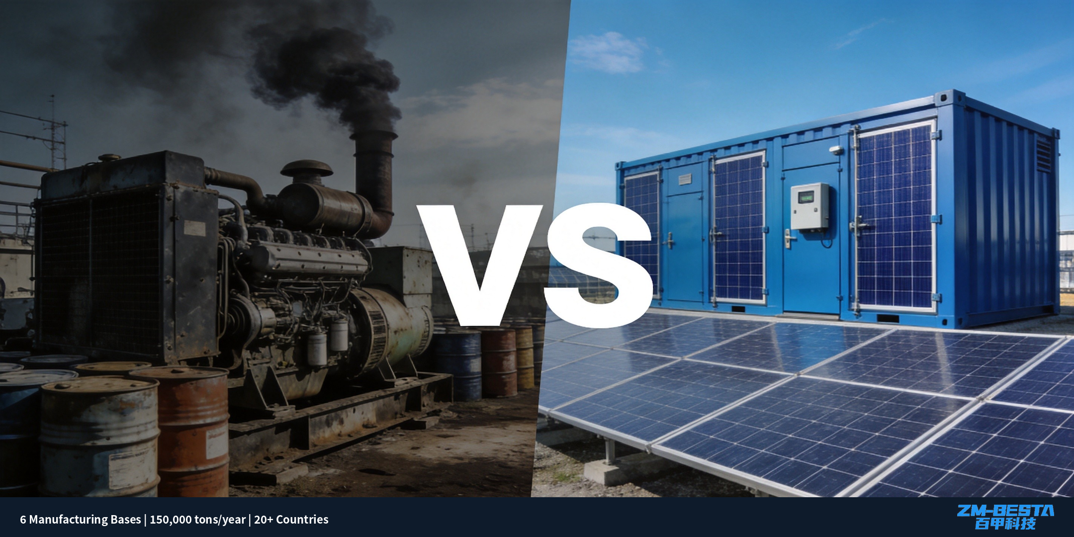 How to Supply Power for Off-Grid Mining Sites? Real Full-Cost Comparison: Diesel Generators vs Mobile PV Systems