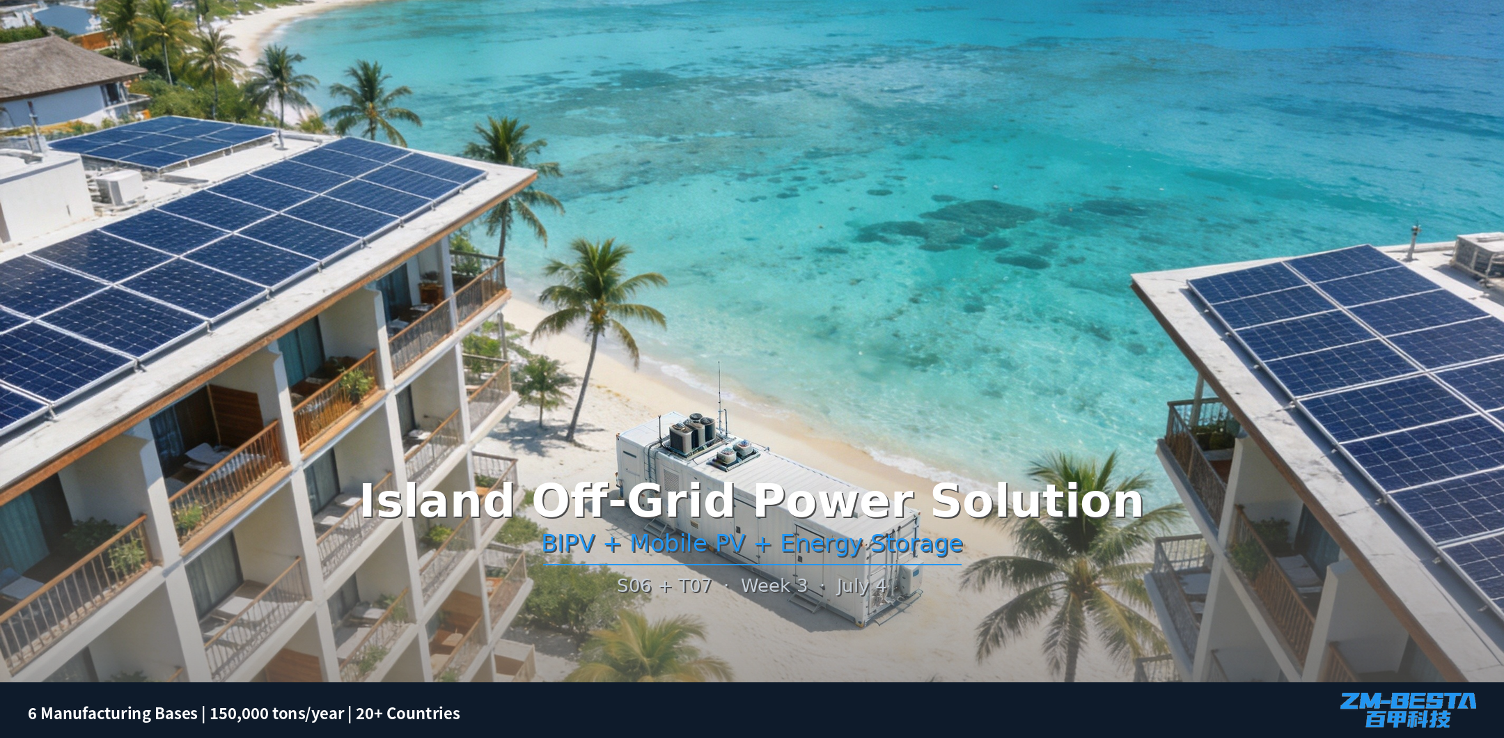 New Off-Grid Power Solution for Islands – BIPV Buildings + Mobile PV Stations, How to Configure Energy Storage Properly?