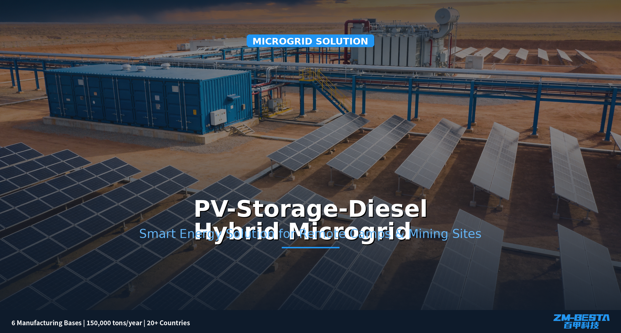 Diesel‑Generator‑Formed Grid vs PV‑Energy‑Storage‑Formed Grid: How to Choose Between Two Camp Power‑Supply Solutions