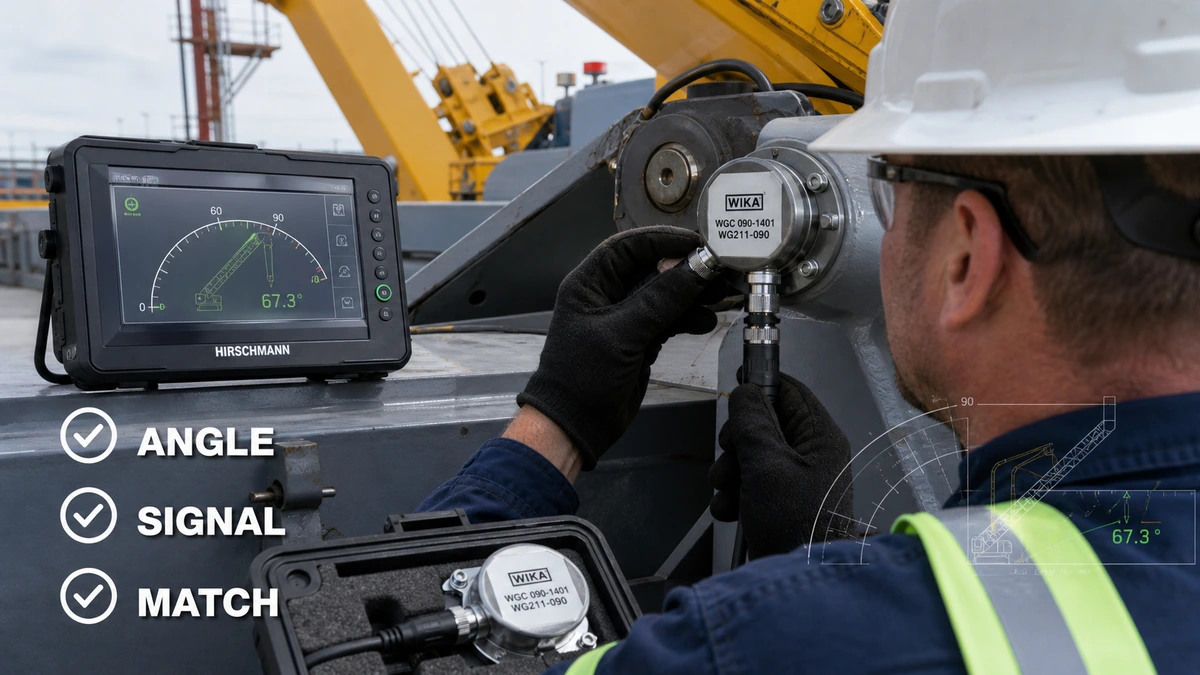 How Should Buyers Match a Crane Boom Angle Sensor Before Replacement?