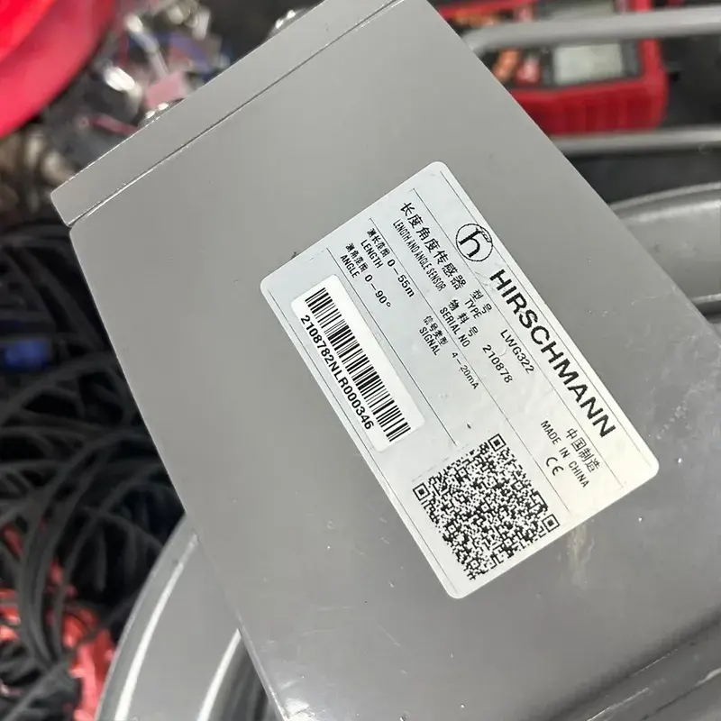 Hirschmann LWMG322 snímač délky a úhlu + sada navijáku pro jeřáby