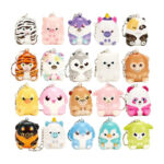 Kawaii Mini Pu Foam Doll Keychain Surprise Egg Stuffing - Xuzhou Jixingcheng Crafts Co., Ltd.