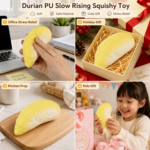 PU Slow Rising Durian Squishy Toy - Xuzhou Jixingcheng Crafts Co., Ltd.