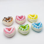 Colored Gummed Heart-shaped Doughnuts（FZZ035） - Xuzhou Jixingcheng Crafts Co., Ltd.