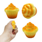 Pu Foam Stress Slow Rebound Cupcake Squeeze Toys For Kids（FZZ290） - Xuzhou Jixingcheng Crafts Co., Ltd.