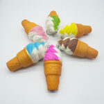 Mini Ice Cream Pendant Squeeze Toy（FZZ117） - Xuzhou Jixingcheng Crafts Co., Ltd.